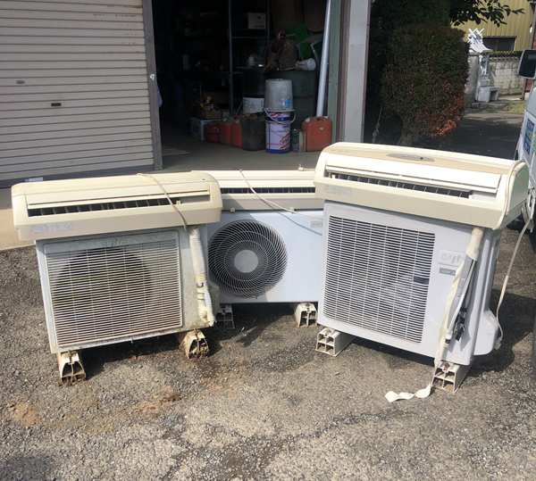 エアコン：熊谷市で古いエアコン3台を買取！取り外し工事も丸ごとお 