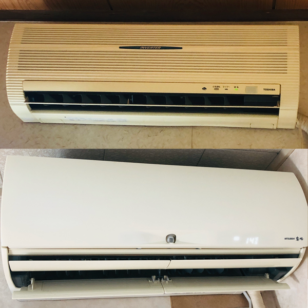 エアコン：伊奈町で古いエアコン3台を取り外し工事費用コミコミで出張 