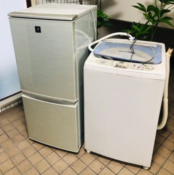 冷蔵庫・洗濯機の引越し回収
