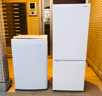 日立の冷蔵庫・ツインバードの洗濯機買取