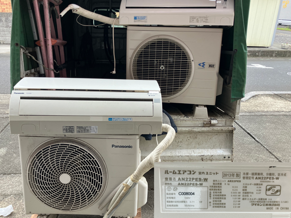 エアコン：熊谷市で10年以上経過した古いエアコンを2台買取！当店は 