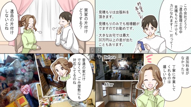 遺品整理漫画